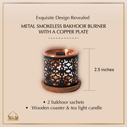 Snowflake Candle Bakhoor Burner
